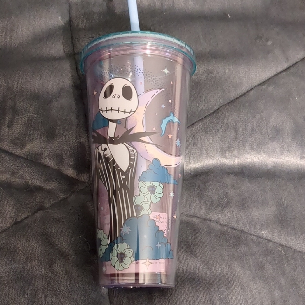 Jack Skellington Themed Party Tumbler